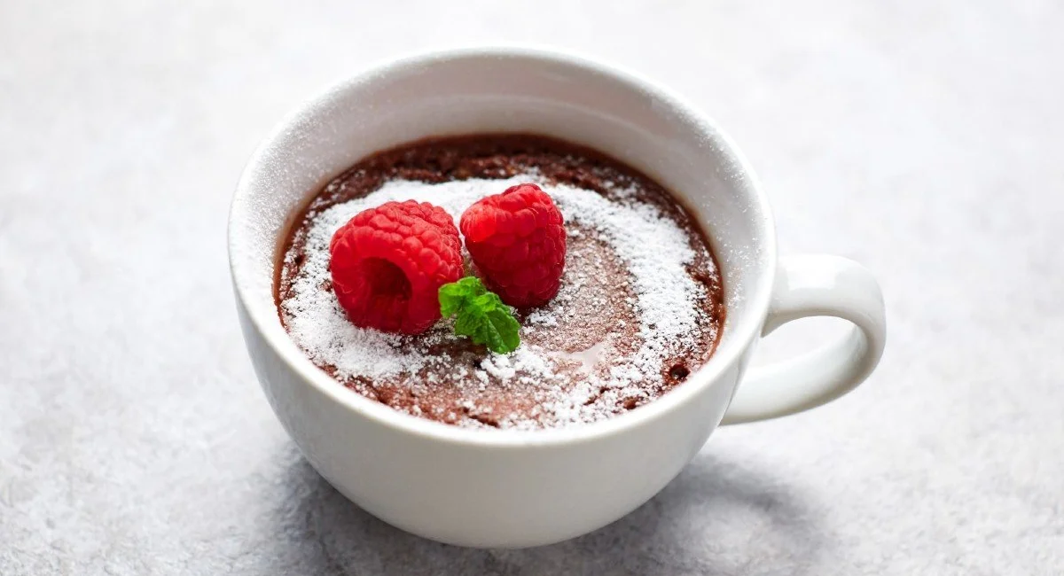 molten chocolate mug cake