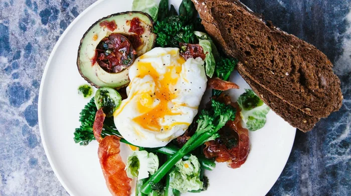 high-protein meal