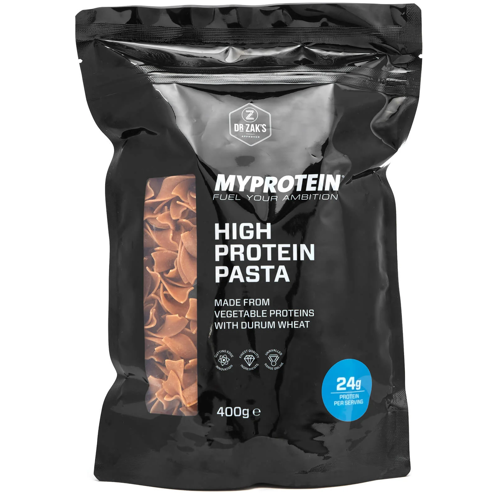 Myprotein & Dr. Zaks - Protein Pasta - 400g - بدون نكهة الصورة 1
