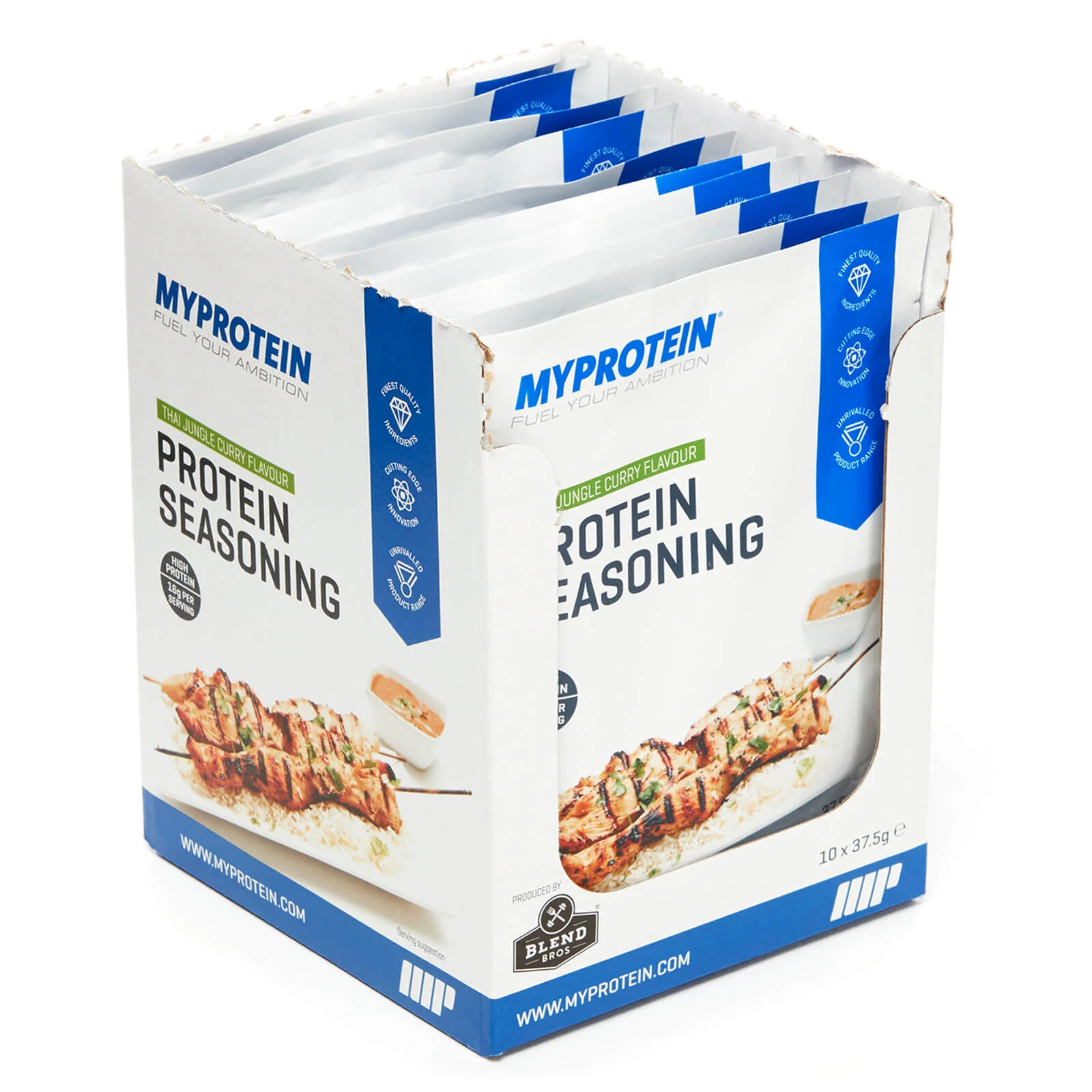 Myprotein Protein Seasoning - 10 x 37.5g - تاي جانجل كاري الصورة 1