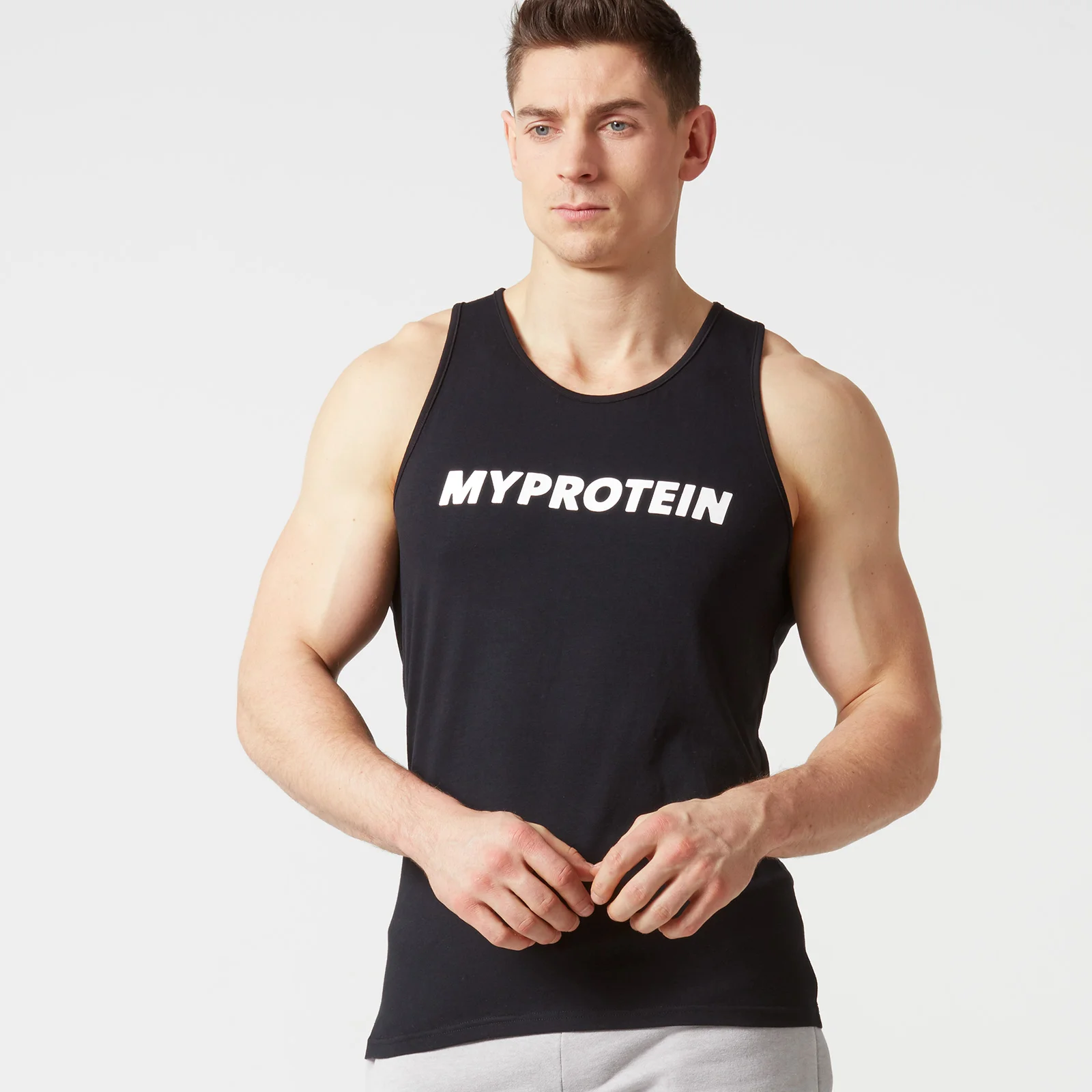 MP Men's The Original Vest - Black - S الصورة 1