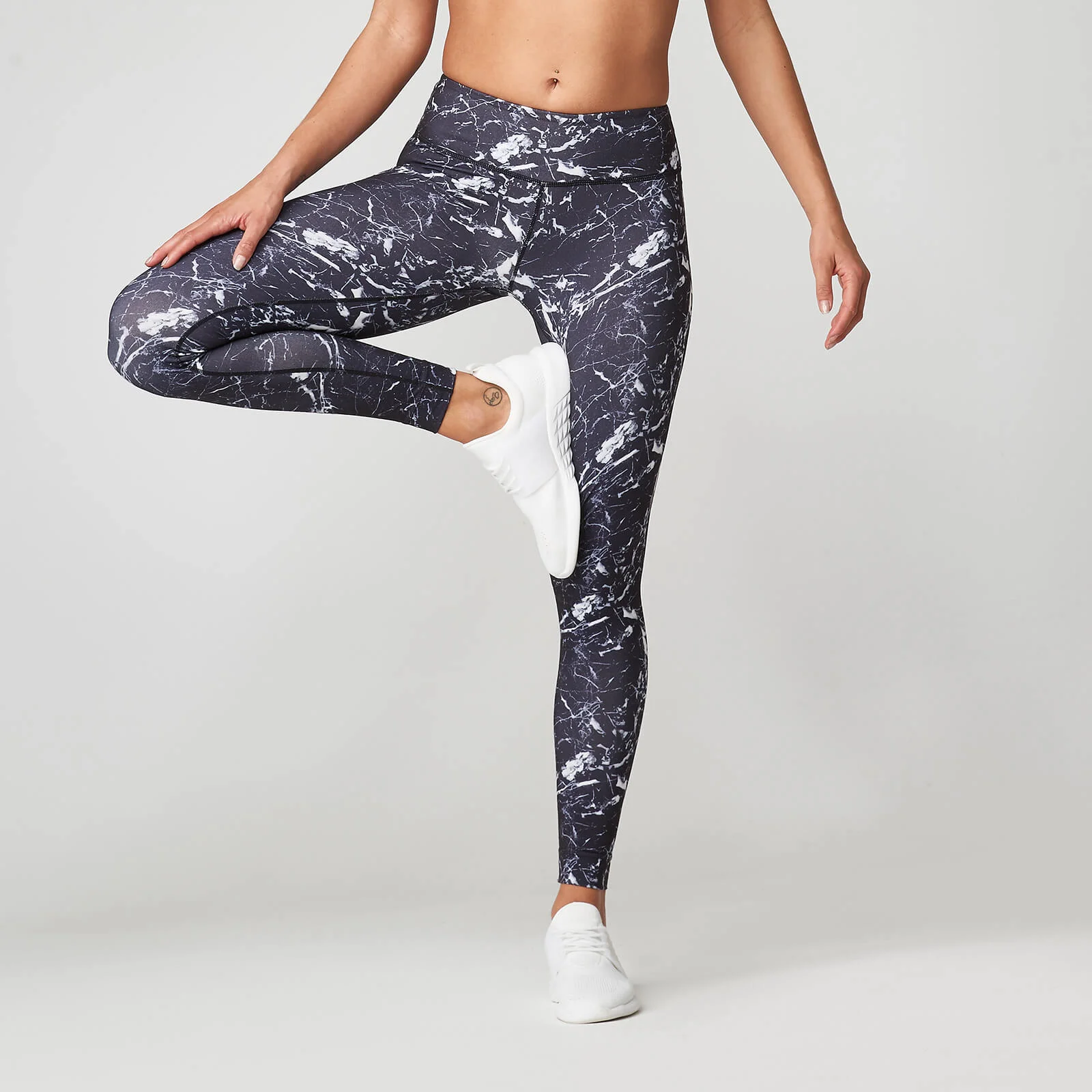 Myprotein Loud Marble Leggings - XS - أسود الصورة 1