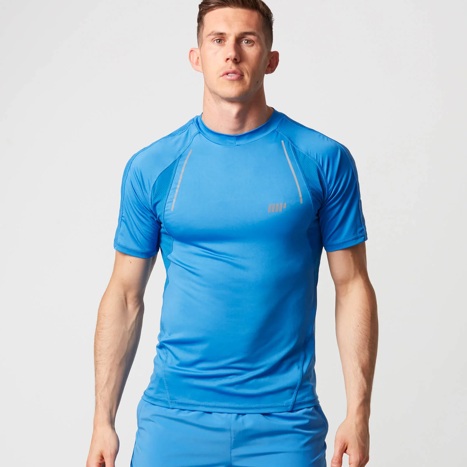 Myprotein Strike Football T-Shirt - S - أزرق فاتح الصورة 1