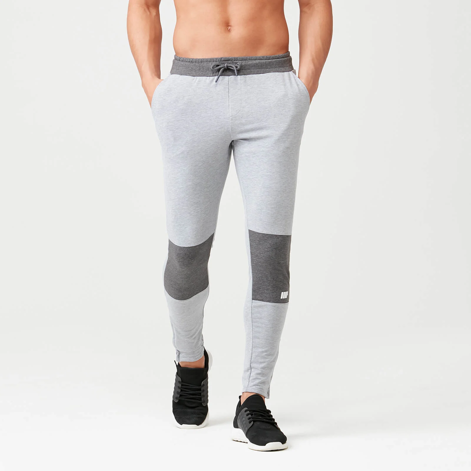 Myprotein Superlite Slim Fit Joggers - S - نسيج رمادي الصورة 1