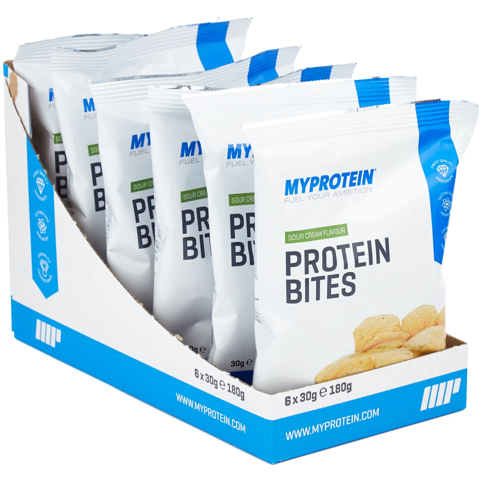Myprotein Protein Bites - 6 x 30g - كريمة حامضة الصورة 1