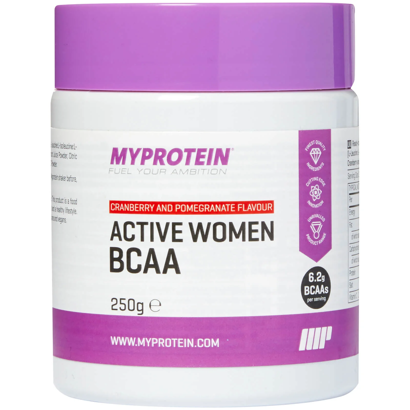 Myprotein Active Women BCAA - 250g - موخيتو توت العليق الصورة 1