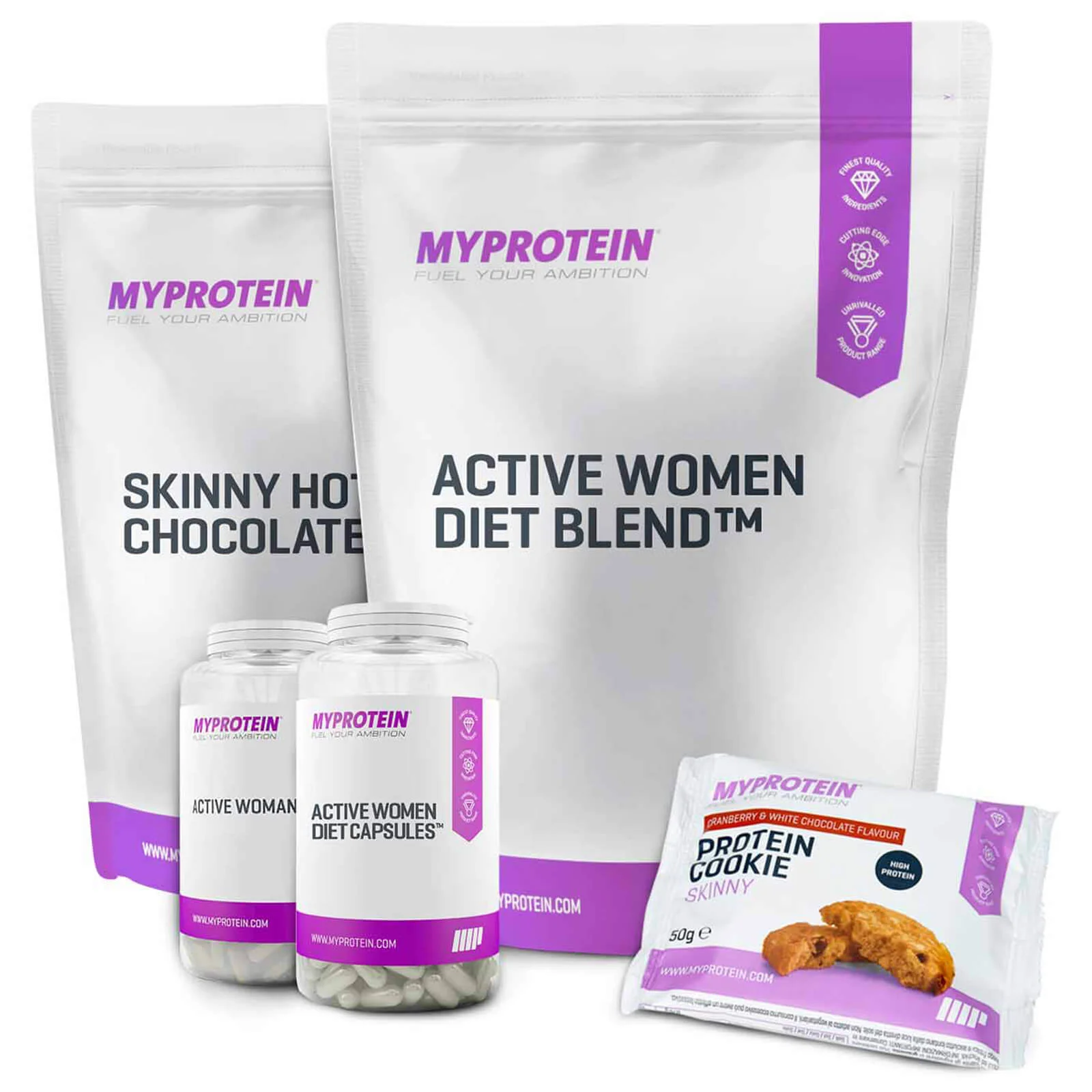 Myprotein The Female Collection - Dark Chocolate - Chocolate Fudge Brownie الصورة 1