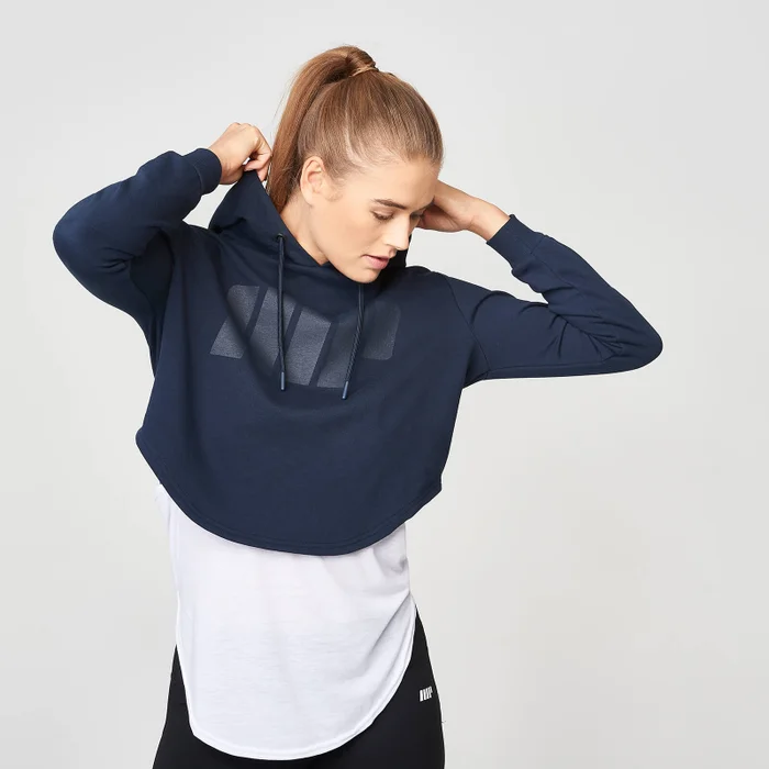 Myprotein Cropped Logo Hoodie