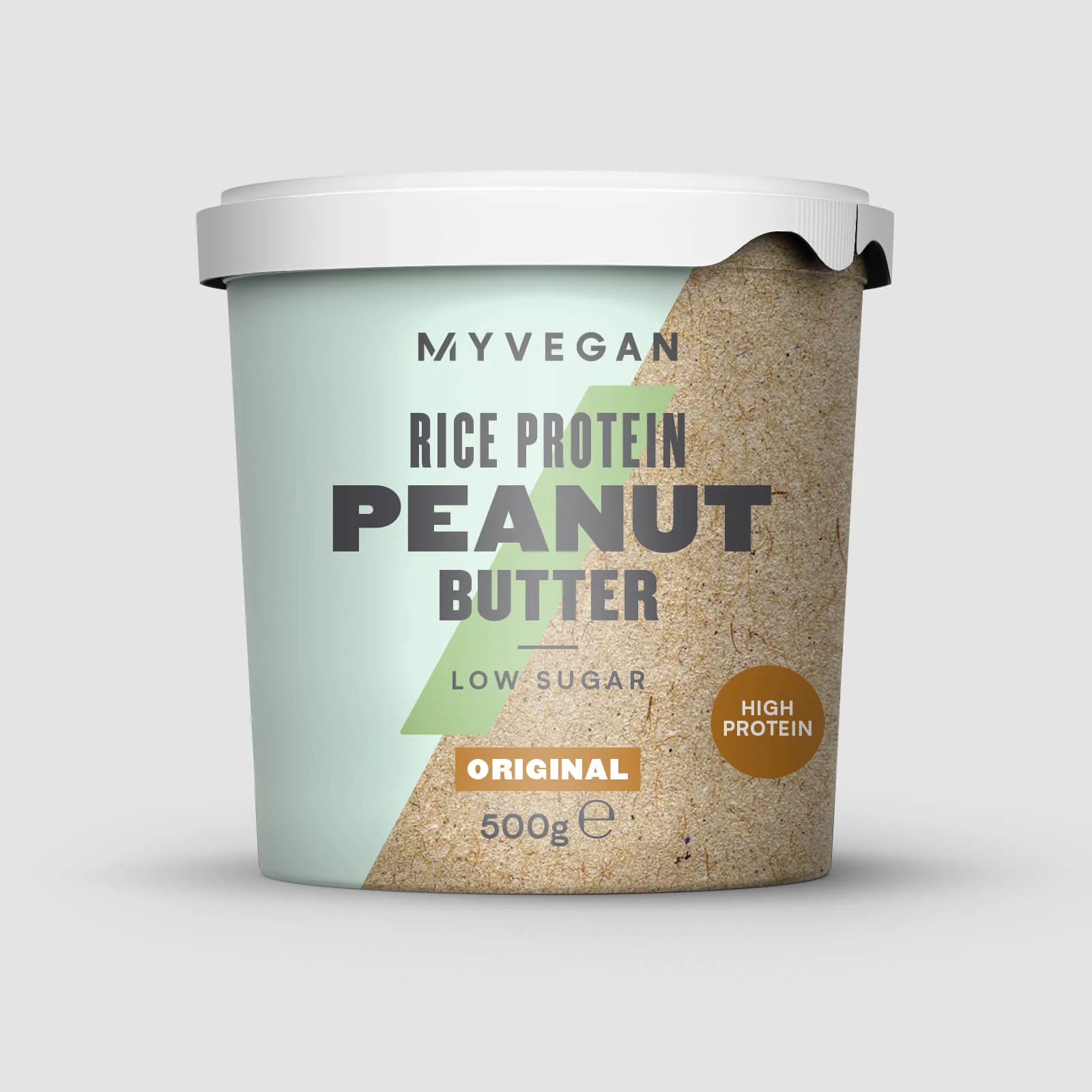 Myprotein Rice Protein Peanut Butter - 500g - الأصلي الصورة 1