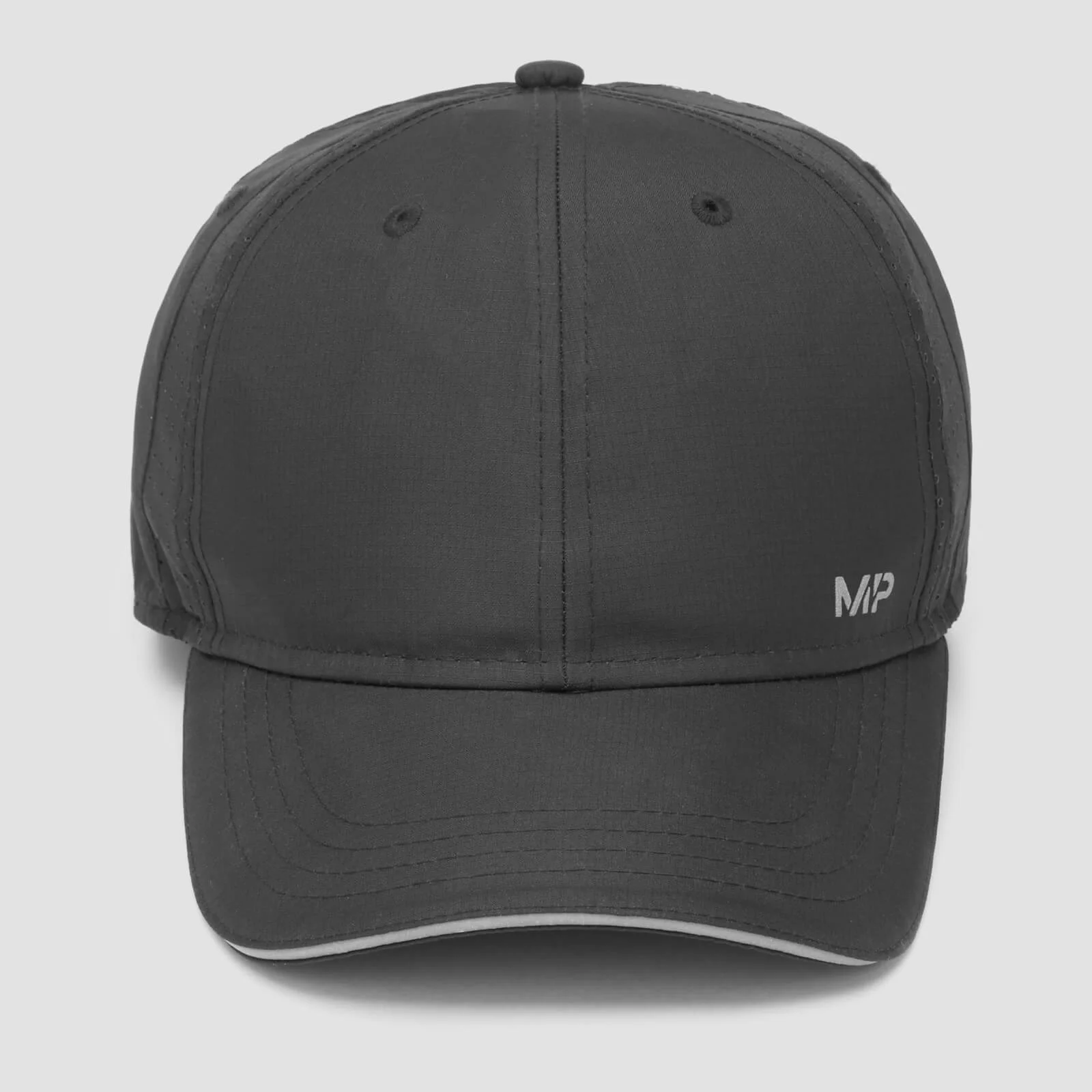 MP Reflective Peak Edge Cap - Black الصورة 1