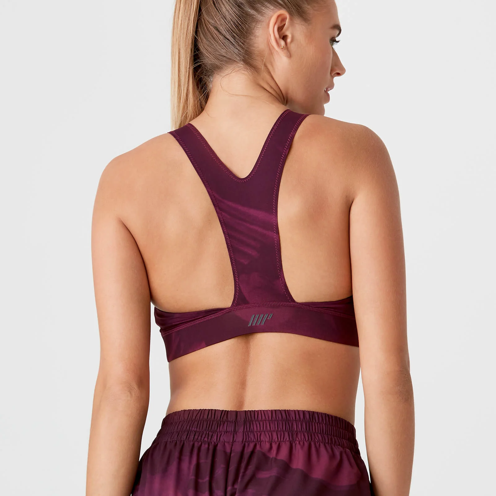 Myprotein Racer Sports Bra - Print - XS الصورة 1
