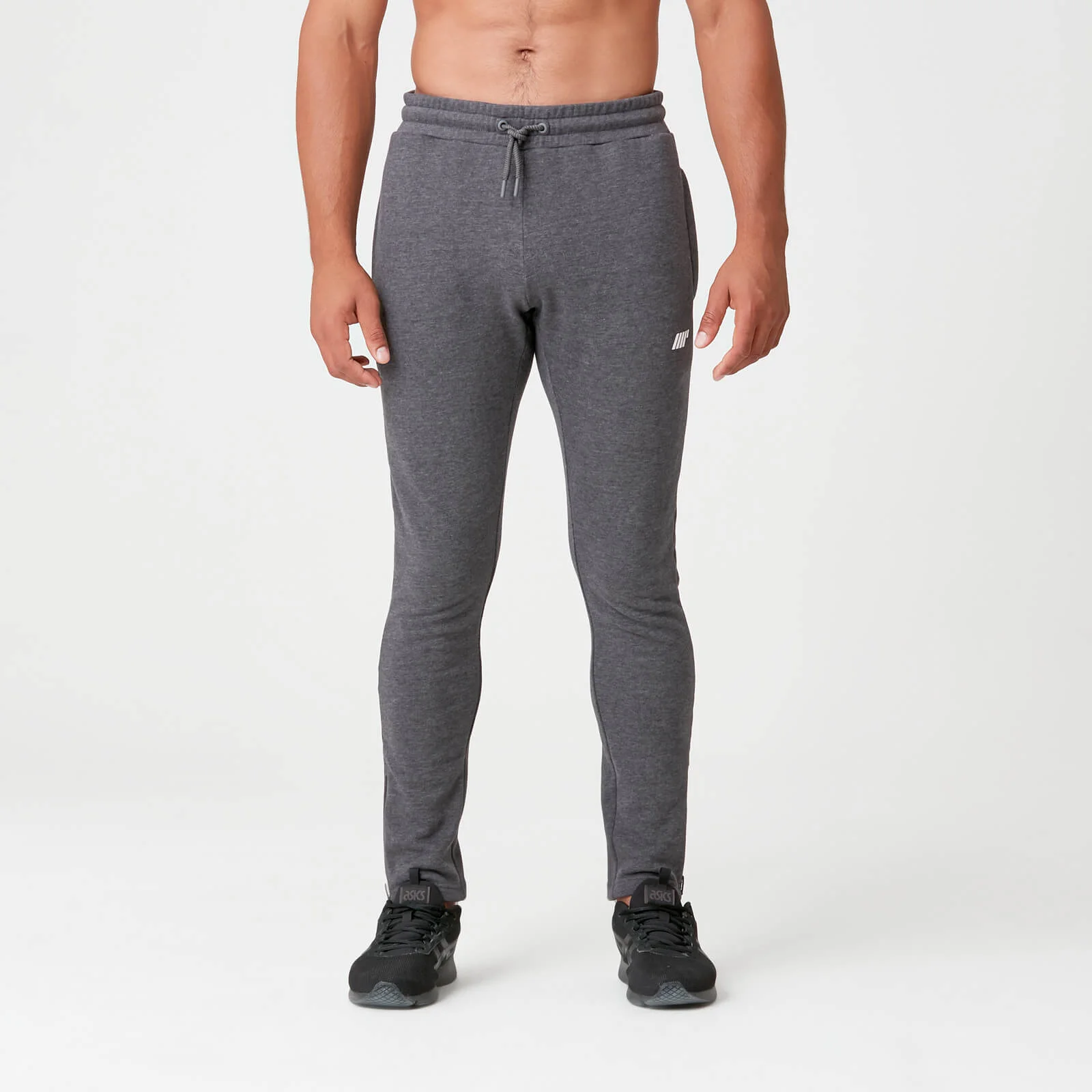 MP Men's Tru-Fit Slim Fit Joggers - Charcoal Marl - XS الصورة 1
