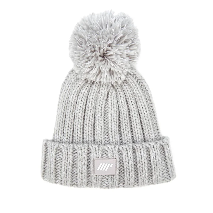Myprotein Knitted Bobble Hat - Grey