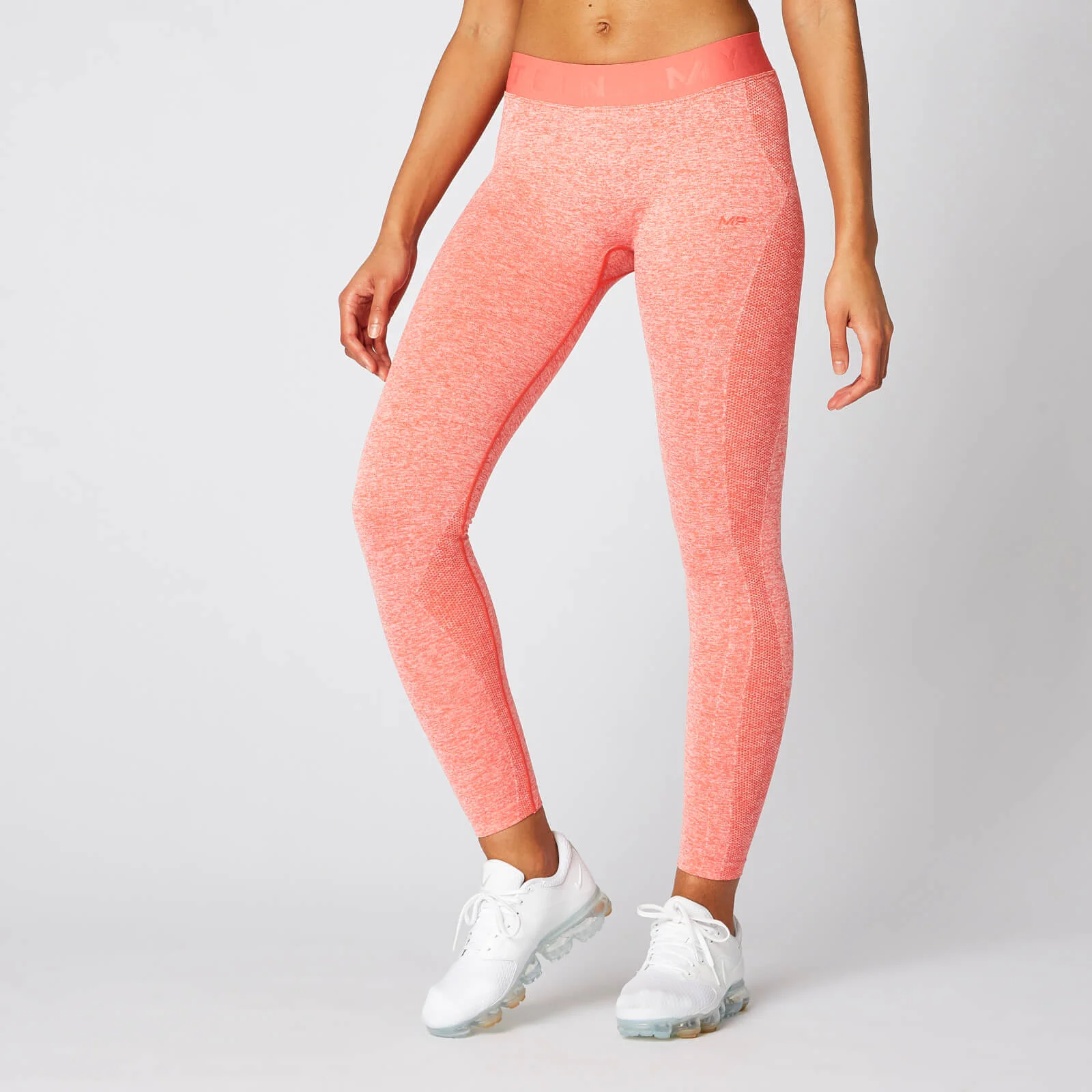 MP Inspire Seamless Leggings - Hot Coral - XS الصورة 1