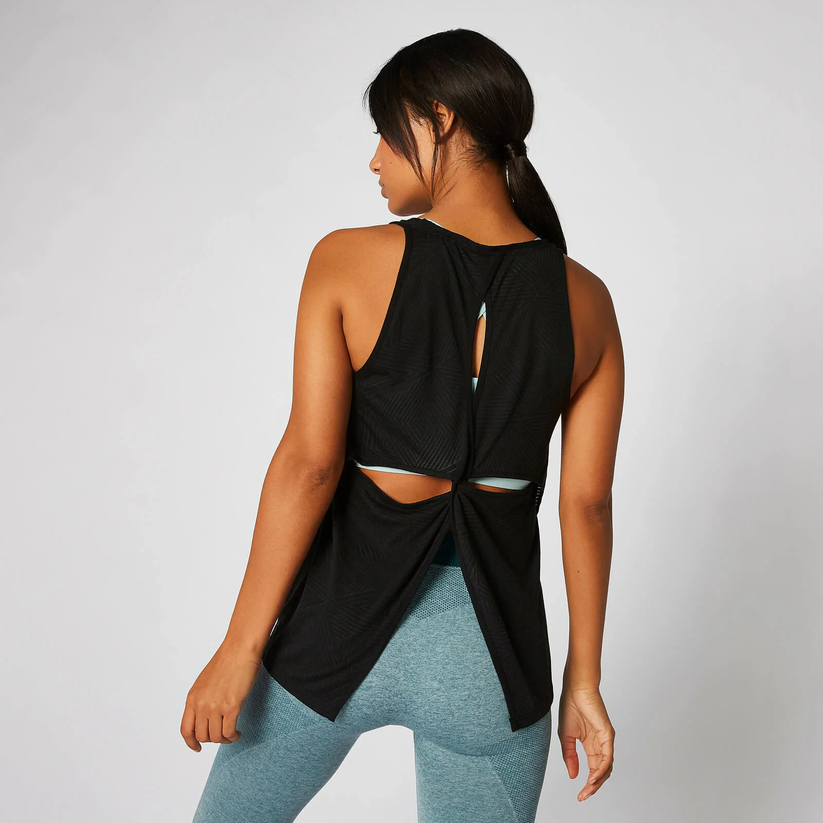 Myprotein Bliss Burnout Vest - Black - XS الصورة 1