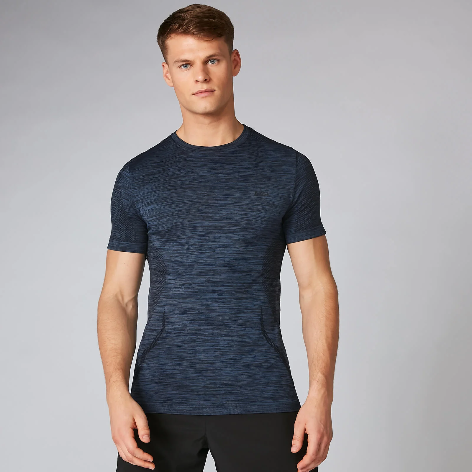 MP Sculpt Seamless T-Shirt - Dark Indigo - XS الصورة 1