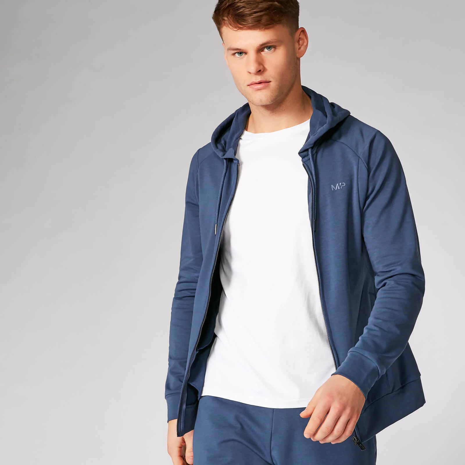 Myprotein Form Zip Up Hoodie - Dark Indigo - XS الصورة 1