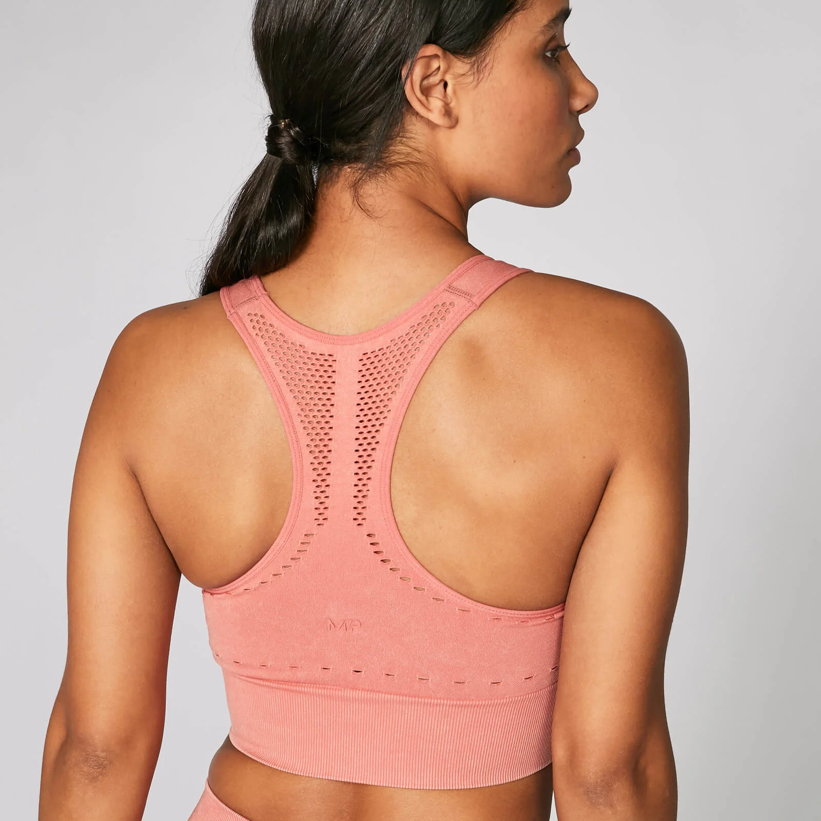 Myprotein Acid Wash Sports Bra - Copper Rose - XS الصورة 1