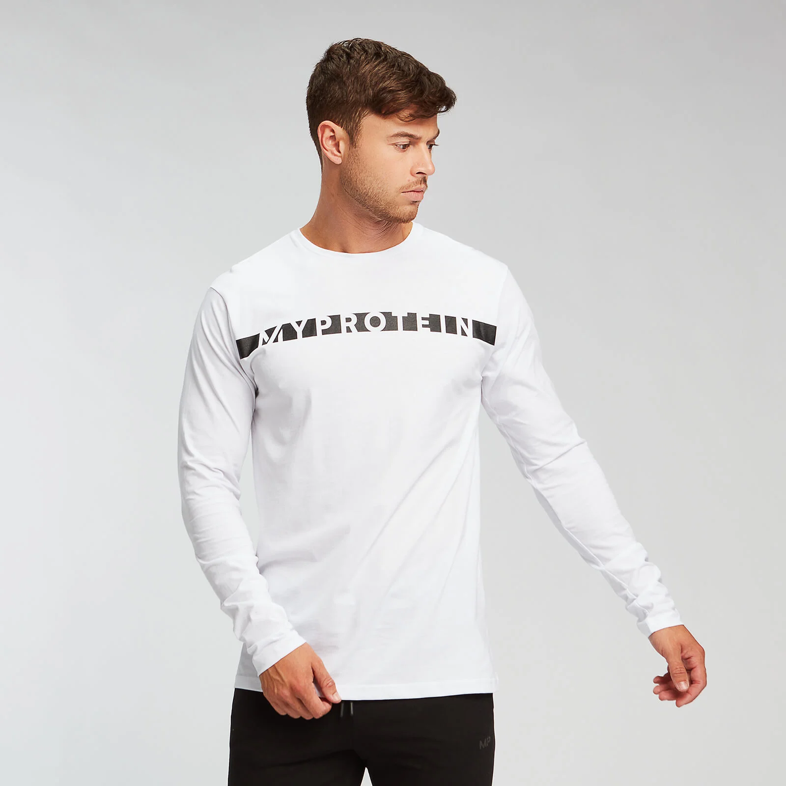 MP Men's The Original Long Sleeve Top - White - XS الصورة 1