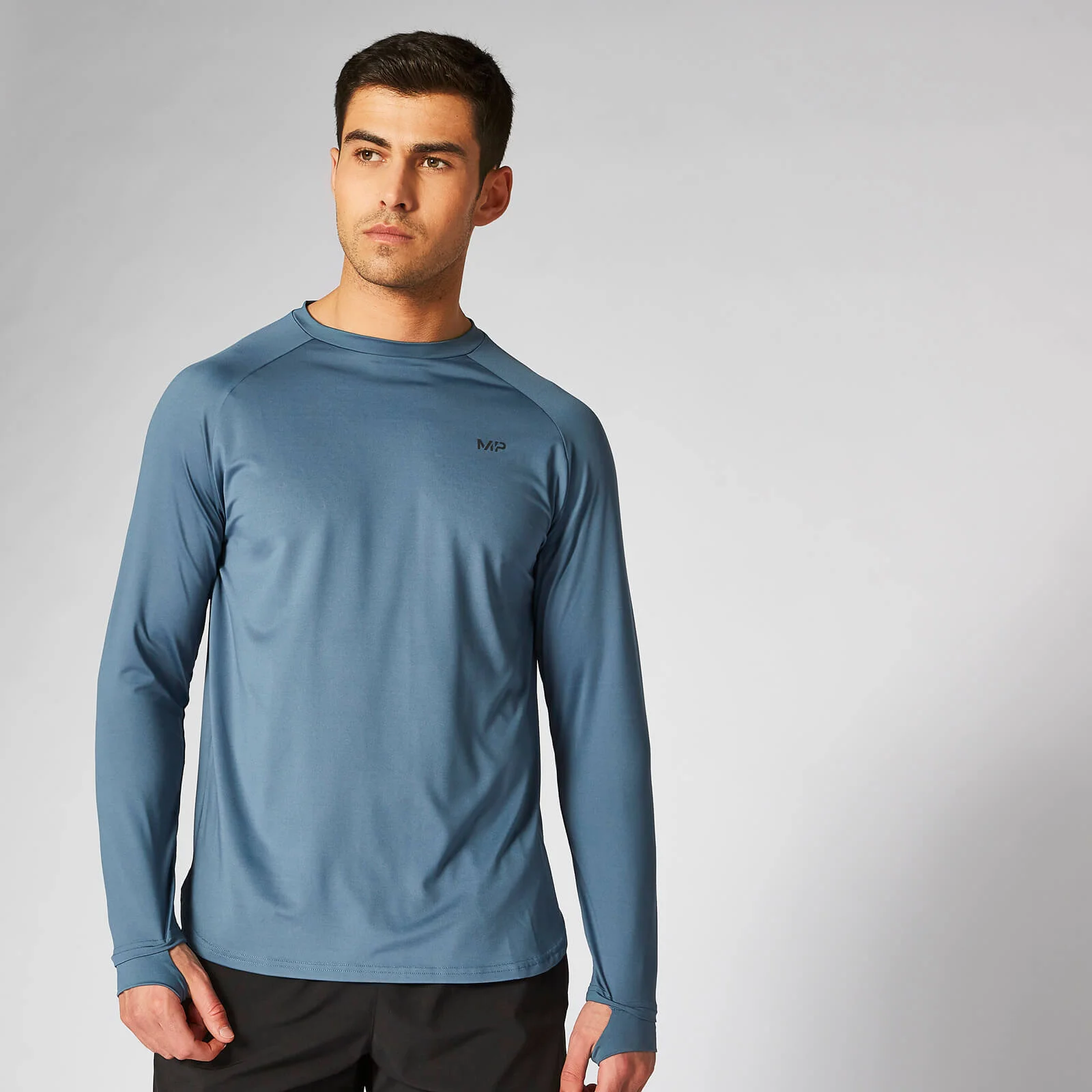 Myprotein Dry Tech Infinity Long Sleeve T-Shirt - Cadet Blue - XS الصورة 1