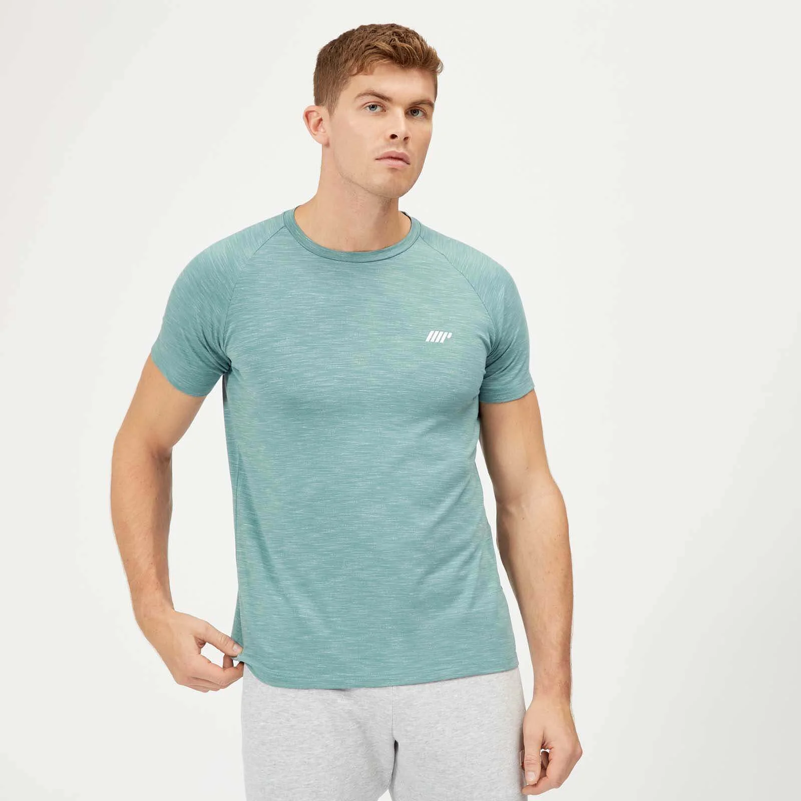 Myprotein Performance T-Shirt - Airforce Blue Marl - XS الصورة 1