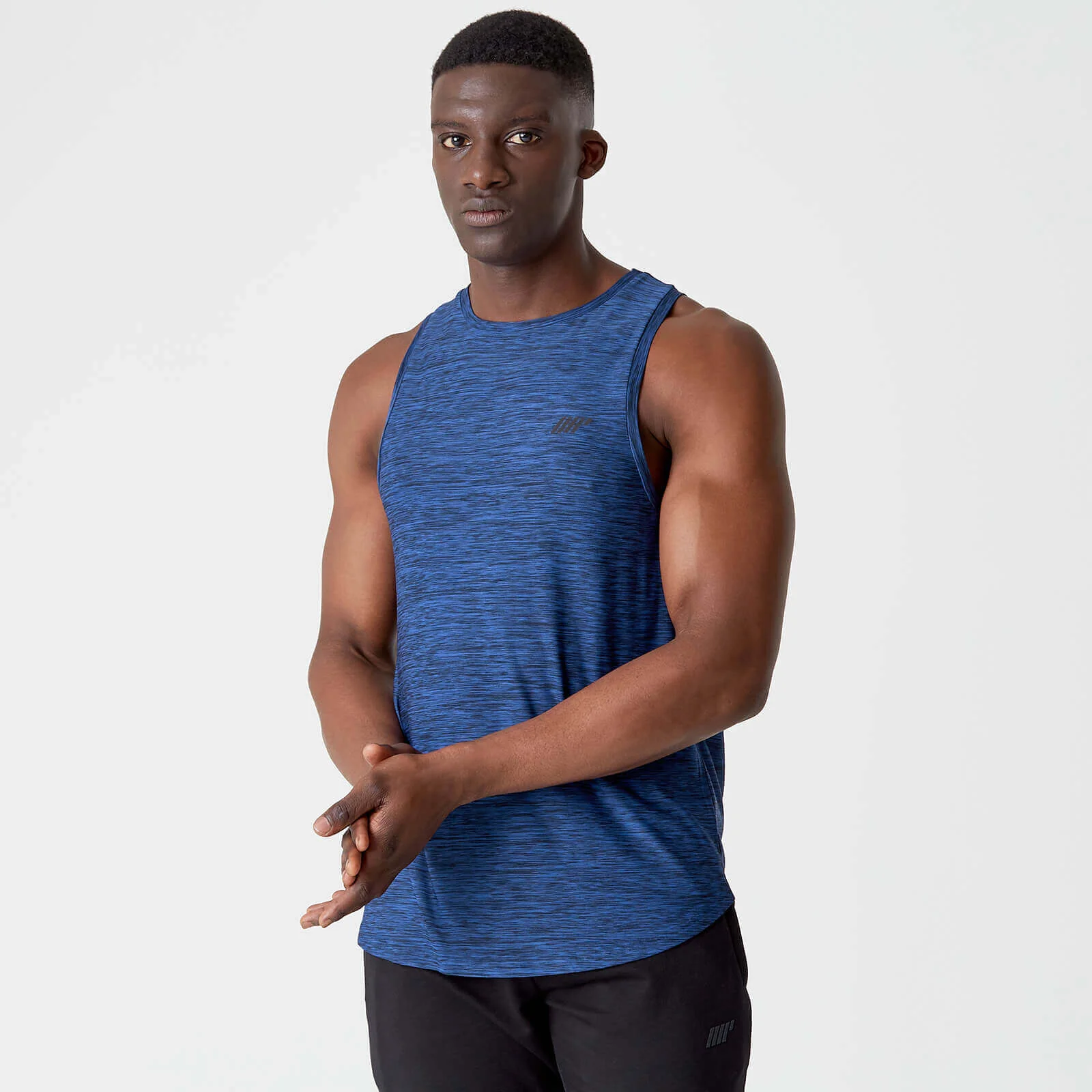 Myprotein Dry-Tech Infinity Tank Top - Marine Marl - XS الصورة 1