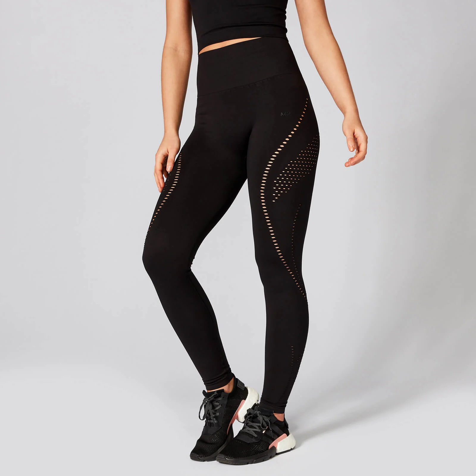 Myprotein Shape Seamless V2 Ultra Leggings - Black - XS الصورة 1