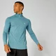 Myprotein Performance 1/4 Zip Top - Airforce Marl