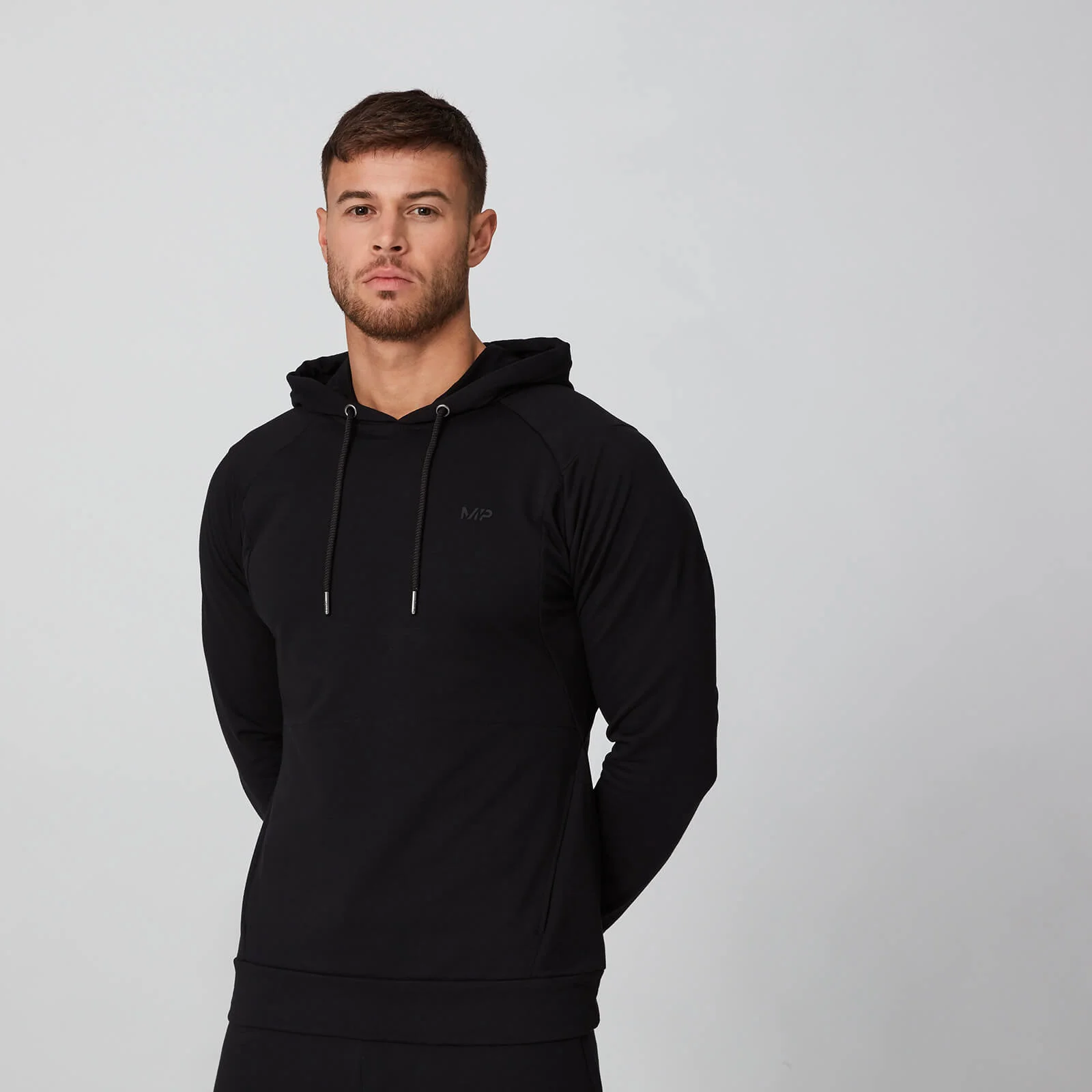 Myprotein Form Pullover Hoodie - Black - XS الصورة 1