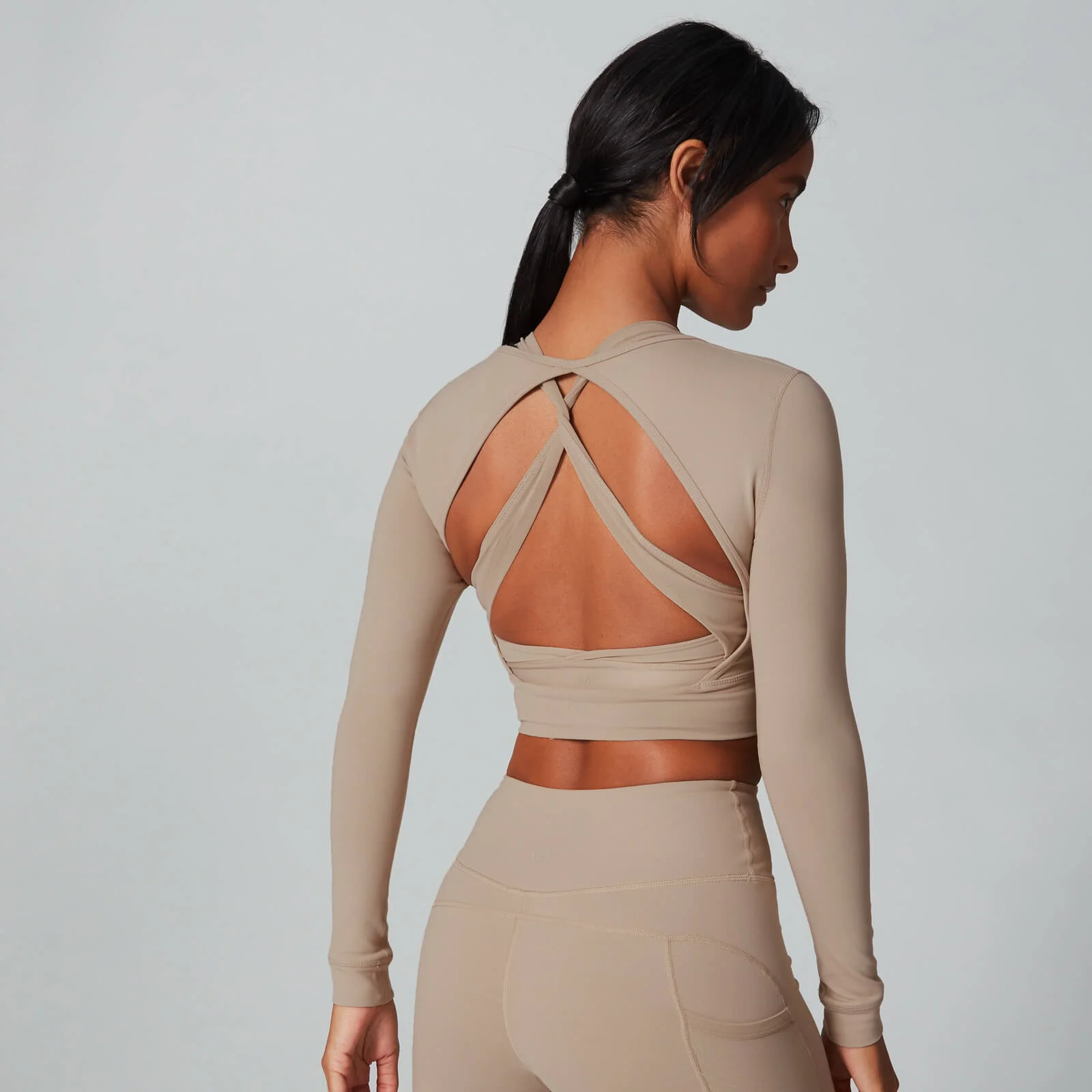 MP Power Long Sleeve Top - V2 Sesame - XS الصورة 1
