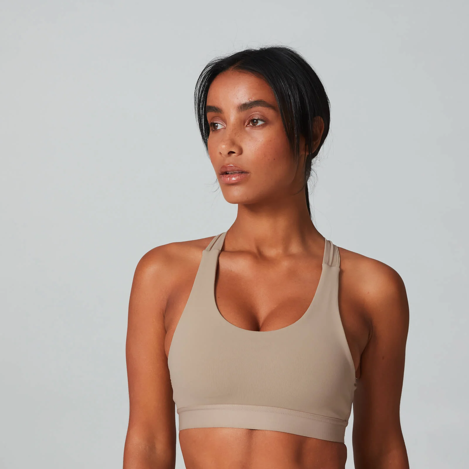 MP Power Cross Back Sports Bra - Sesame - XS الصورة 1