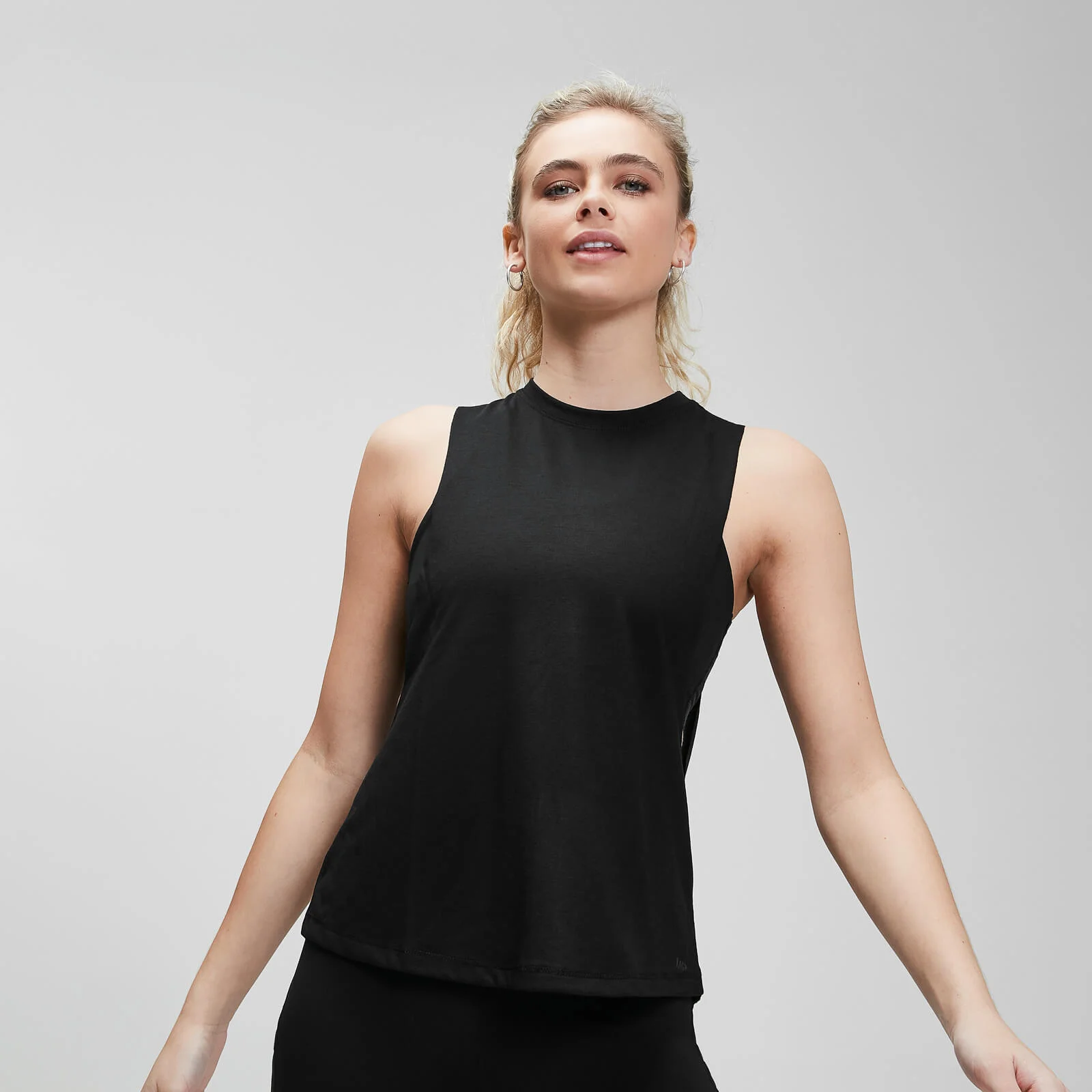 MP Women's Training Drop Armhole Vest - Black - XXS الصورة 1