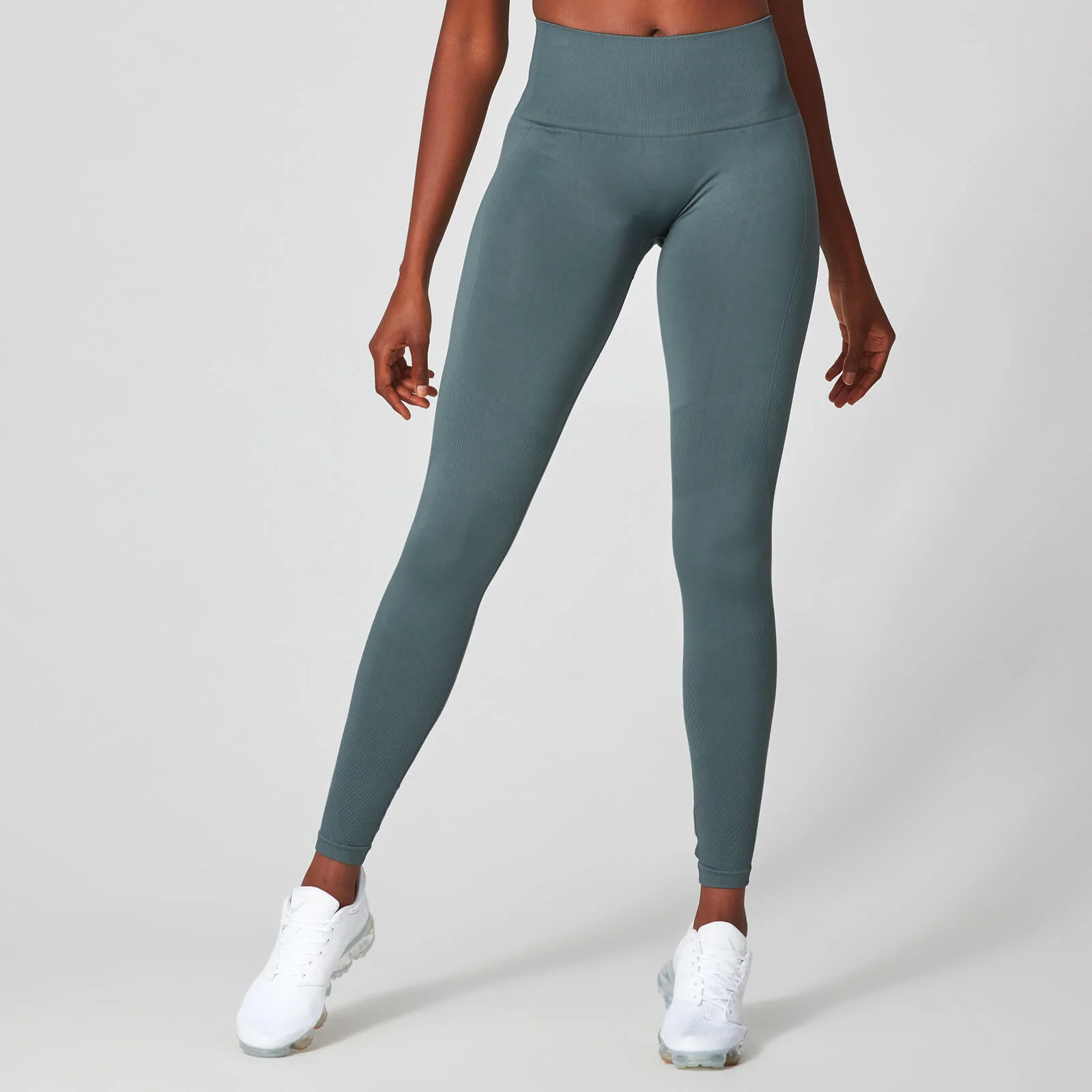 MP Luxe Ribbed Seamless Leggings - Castle Rock - XS الصورة 1