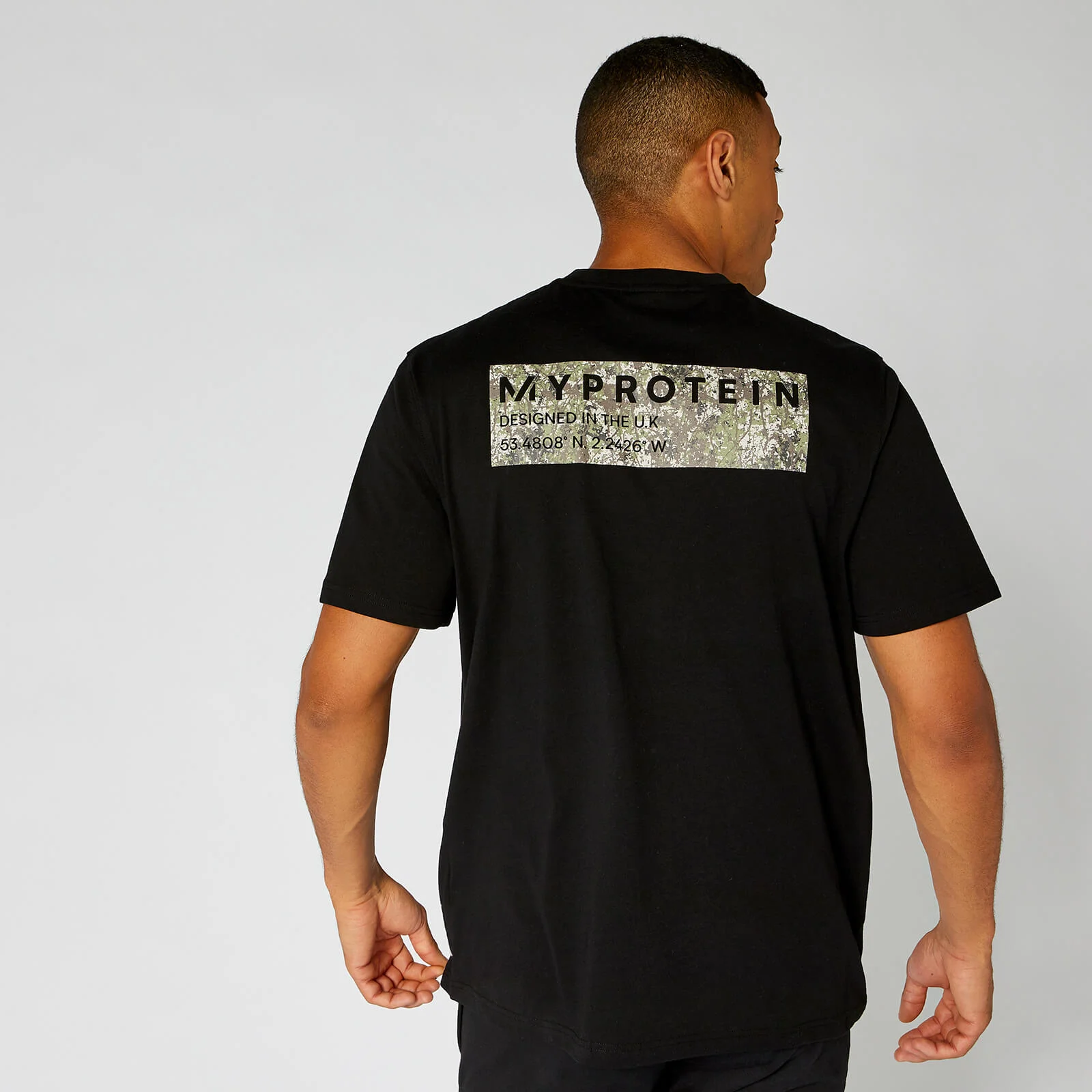 Myprotein Box Logo Regular T-Shirt - Black - XS الصورة 1