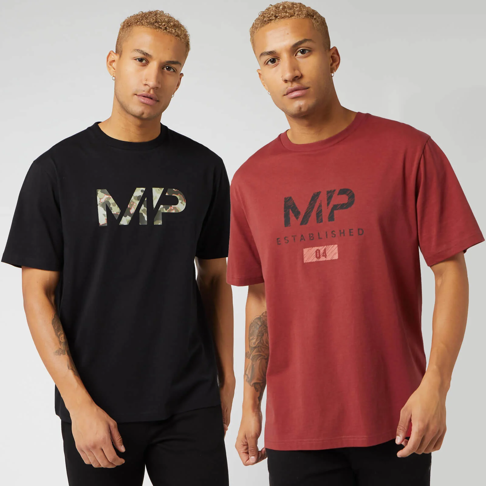 MP Black Friday 2 Pack Graphic T-Shirt - Black/Paprika - XS الصورة 1