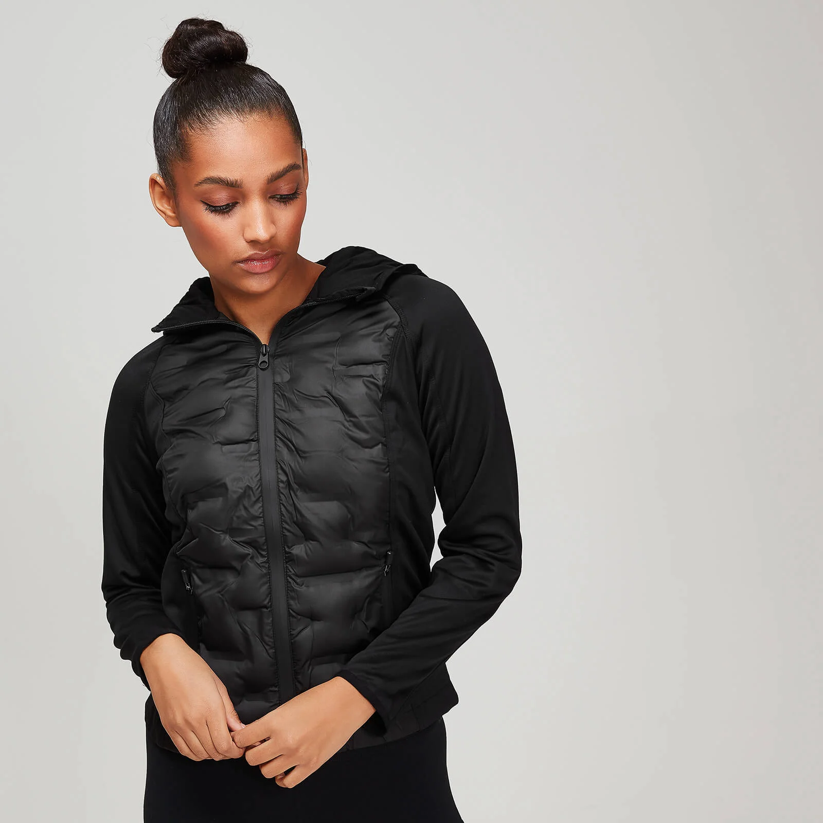 MP Women's Elite Train Jacket - Black - XS الصورة 1