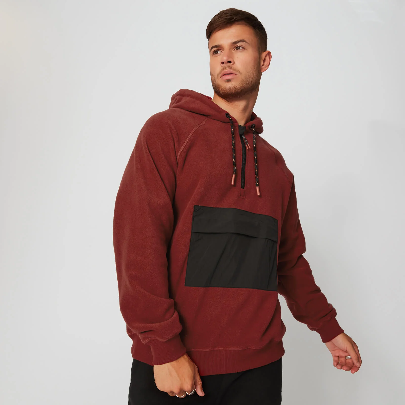 MP Men's Keep Warm Hoodie - Paprika - XS الصورة 1