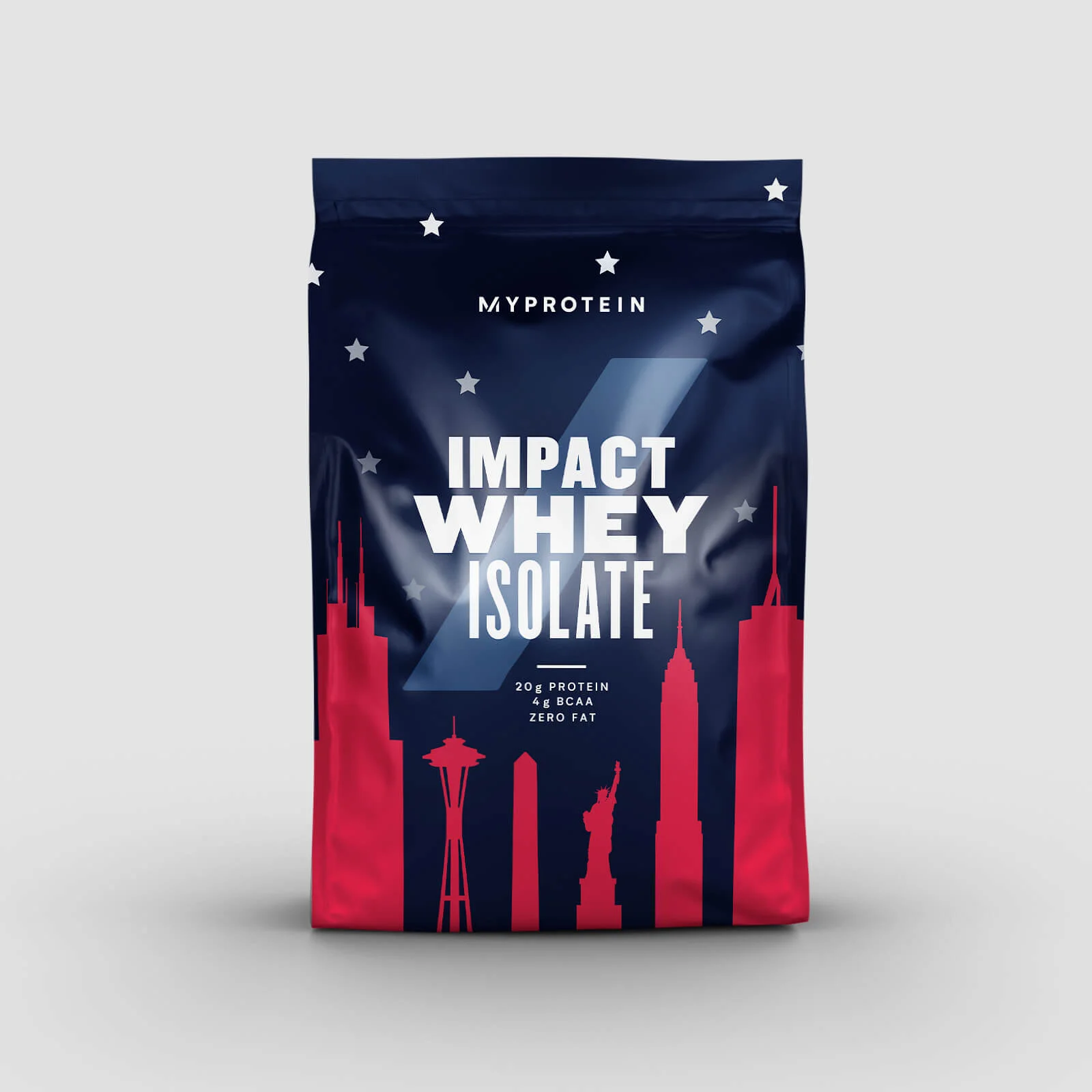 Stars and Stripes Impact Whey Isolate - 2.2lb - براوني الشوكولاتة الصورة 1
