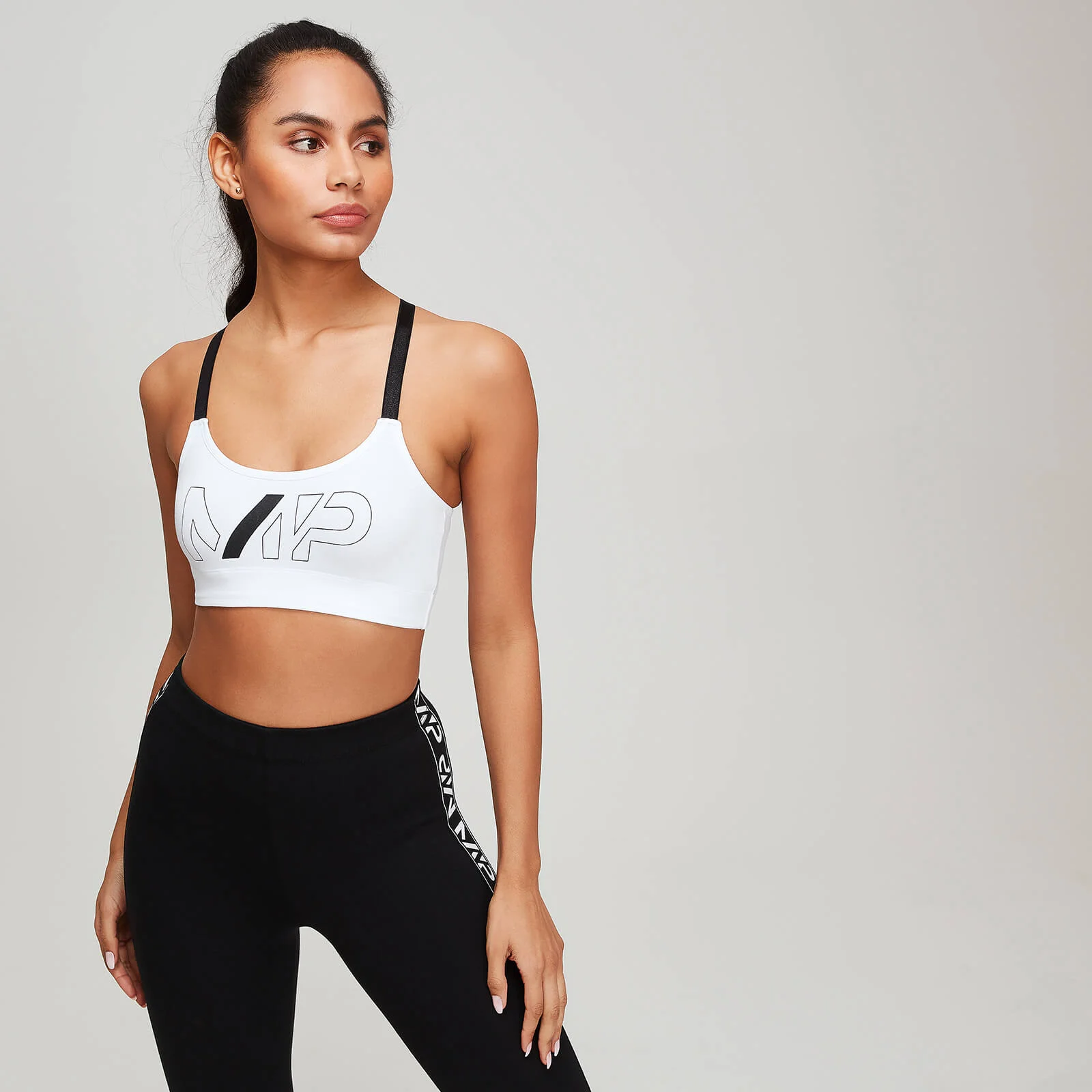 MP Rest Day Women's Sports Bra - White - XS الصورة 1