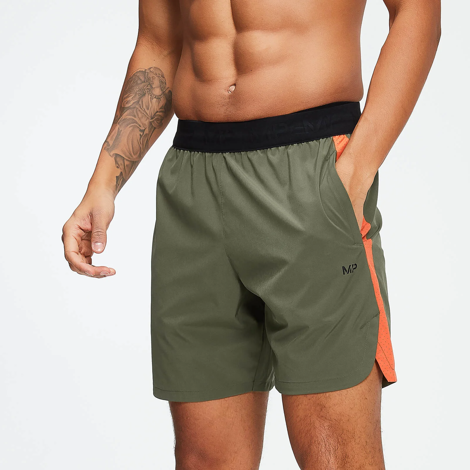 MP Men's Training Shorts - Army Green - XS الصورة 1