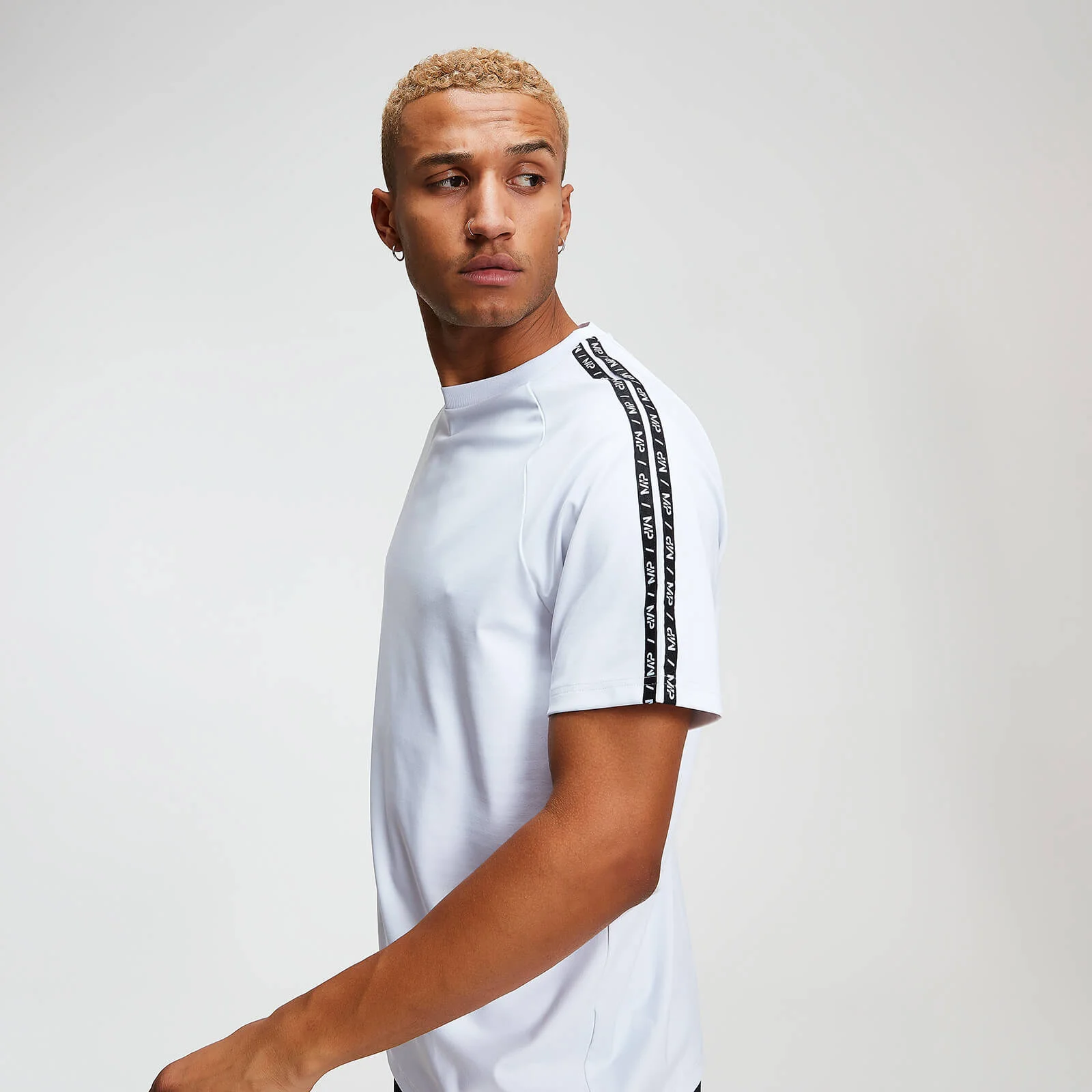 MP Rest Day Men's Double Tape Tricot T-Shirt - White - XS الصورة 1