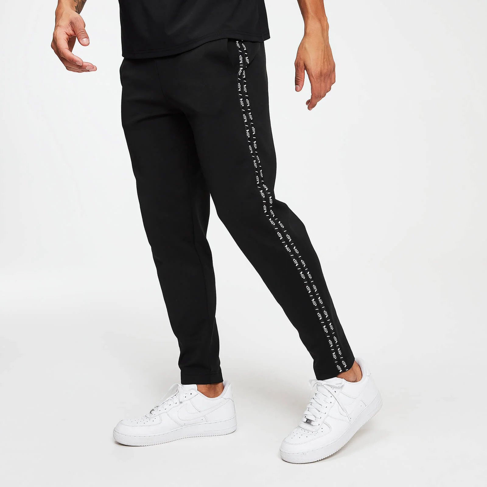 MP Rest Day Men's Double Tape Tricot Joggers - Black - XS الصورة 1