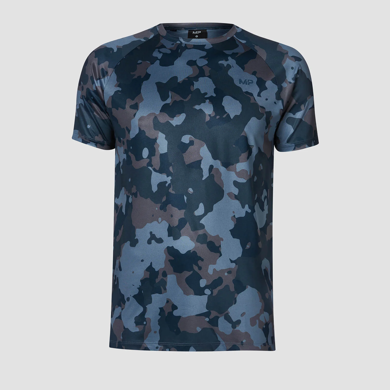 MP Men's Training Camo T-Shirt - Washed Blue - XS الصورة 1