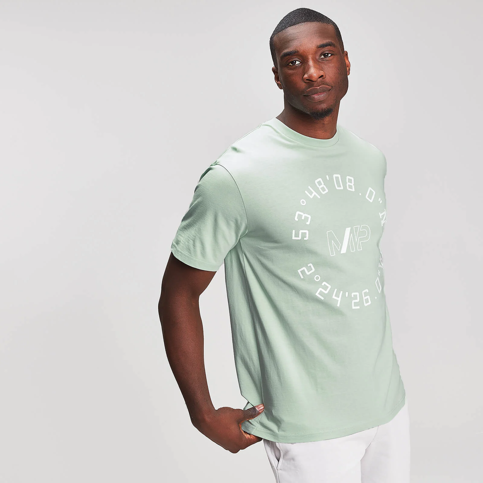 MP Men's Graphic T-Shirt - Mint - XS الصورة 1