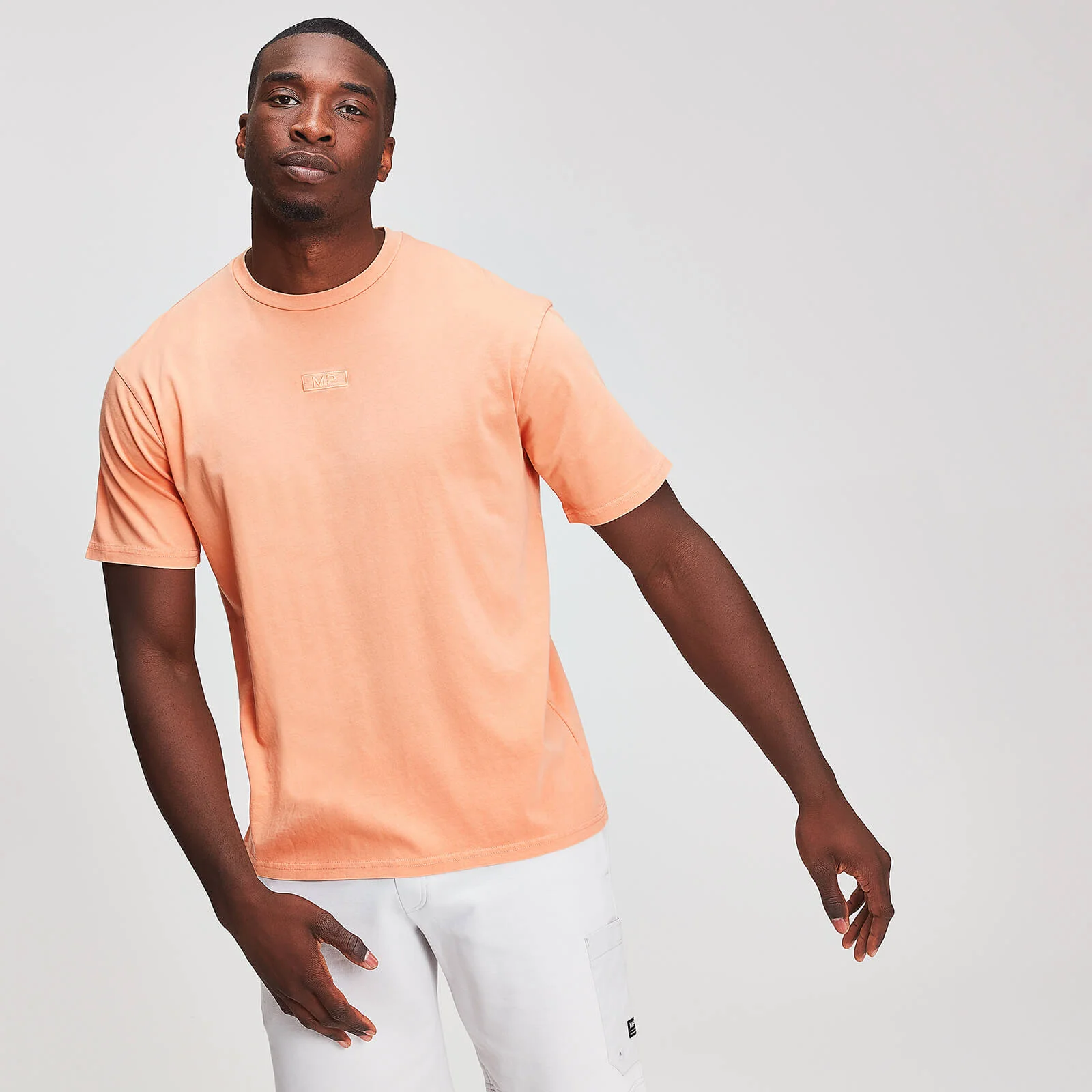 MP Men's Graphic Embroidered T-Shirt - Canteloupe - XS الصورة 1