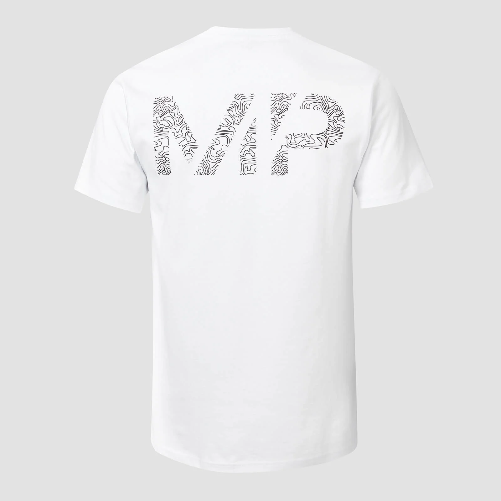 MP Men's Topograph T-Shirt - White - XS الصورة 1