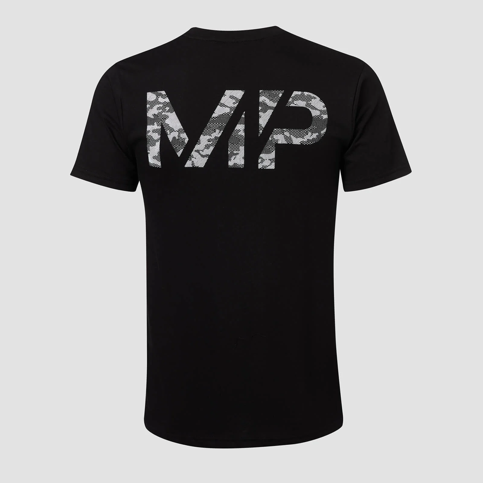 MP Men's Geo Camo T-Shirt - Black/White - XS الصورة 1