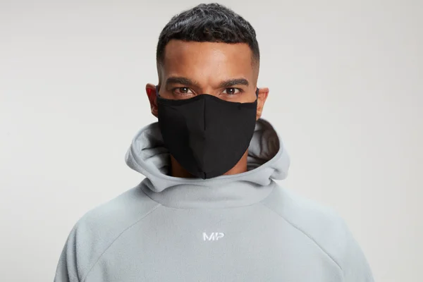 MP Anti-Viral Filtered Face Mask - Black الصورة 7
