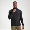 سترة رياضية بسحّاب بربع الطول من MP للرجال - لون أسود