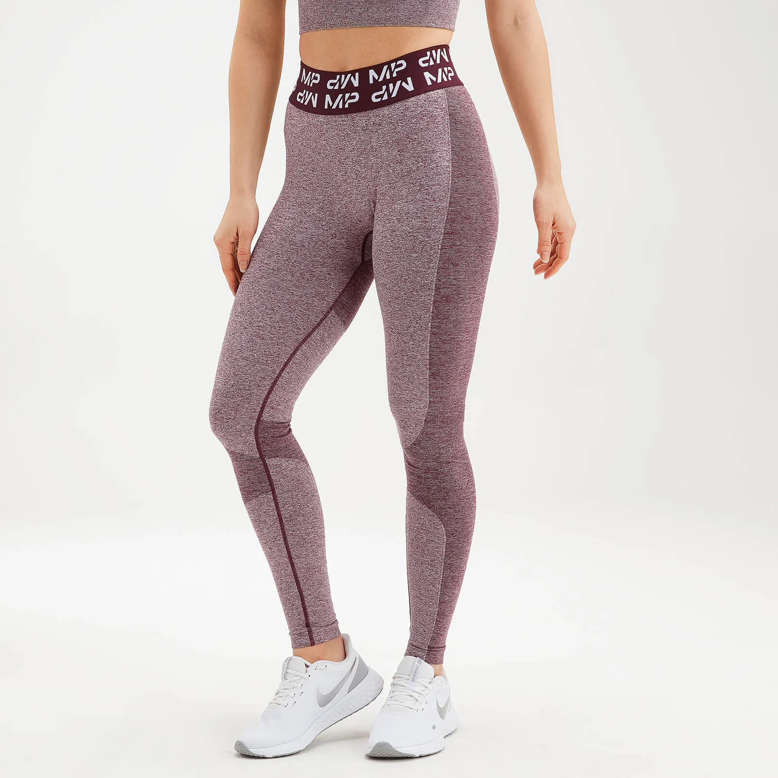 MP Women's Curve Leggings - Washed Oxblood - XXS الصورة 1